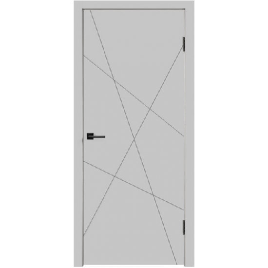 Межкомнатная дверь Дверь Scandi S, светло-серый